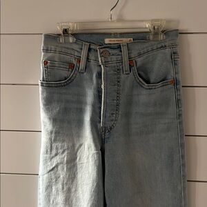 Women’s Levi’s rib cage straight jeans size 25 new without tags